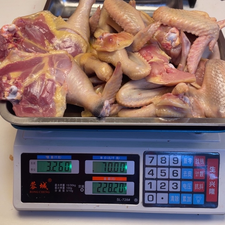 低温冷冻60天中国大陆食用农产品鸡腿