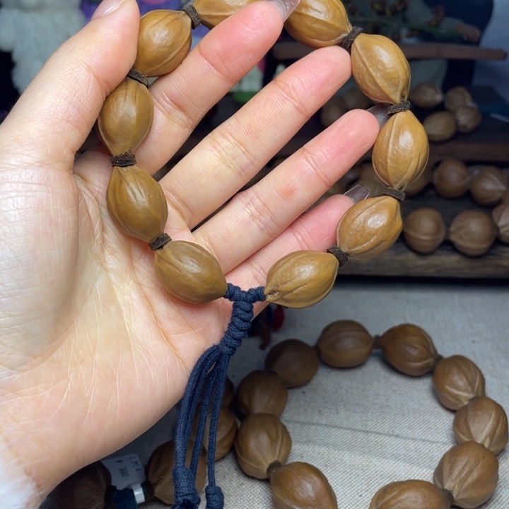 橄榄核手串/手链梅林铁核17.25