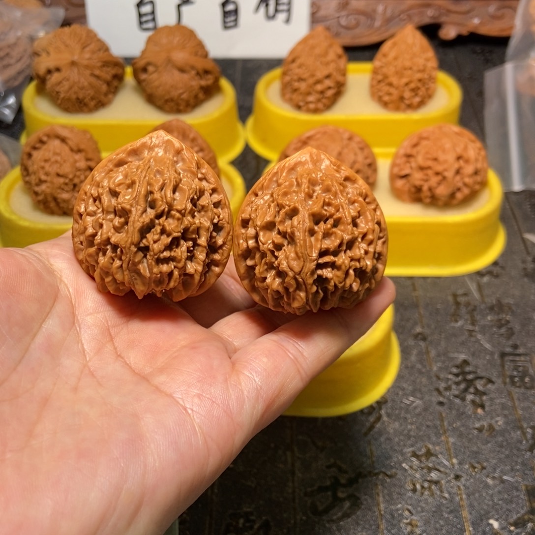 文玩核桃吊坠龙门剑 精对38.5