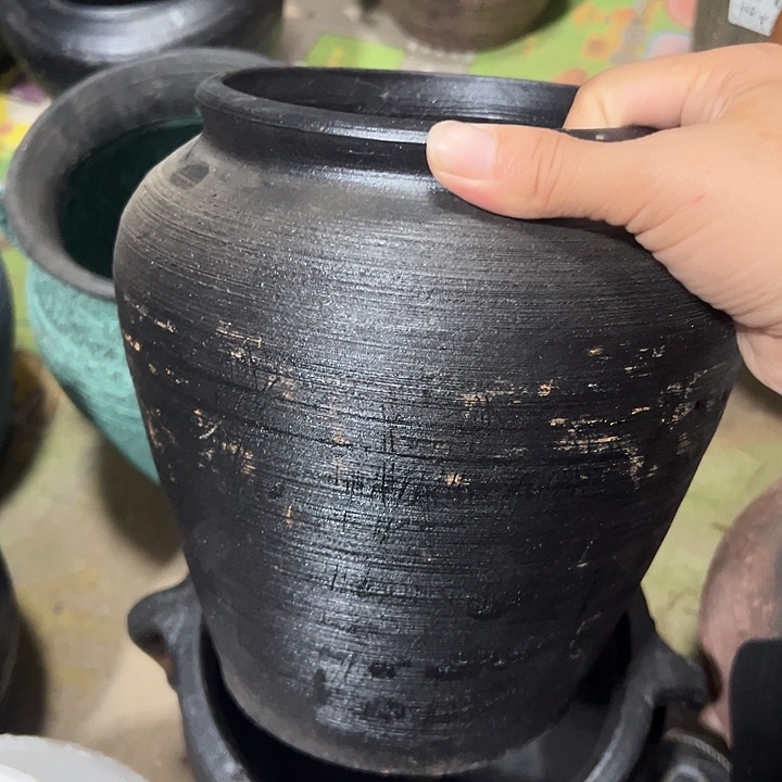 微瑕土陶默认打孔高20口14