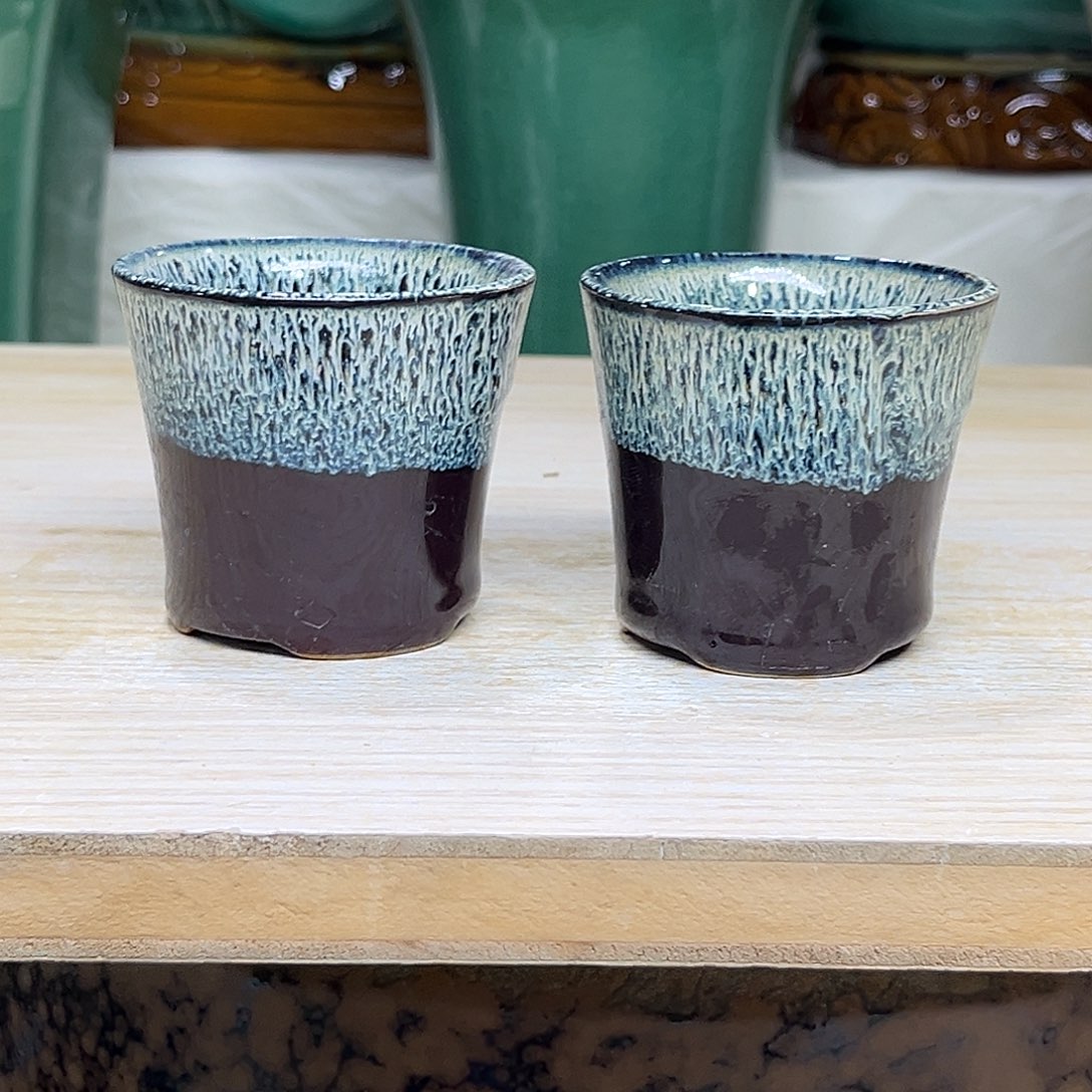 陶瓷绿植多肉微瑕花盆口径5.5*5.5