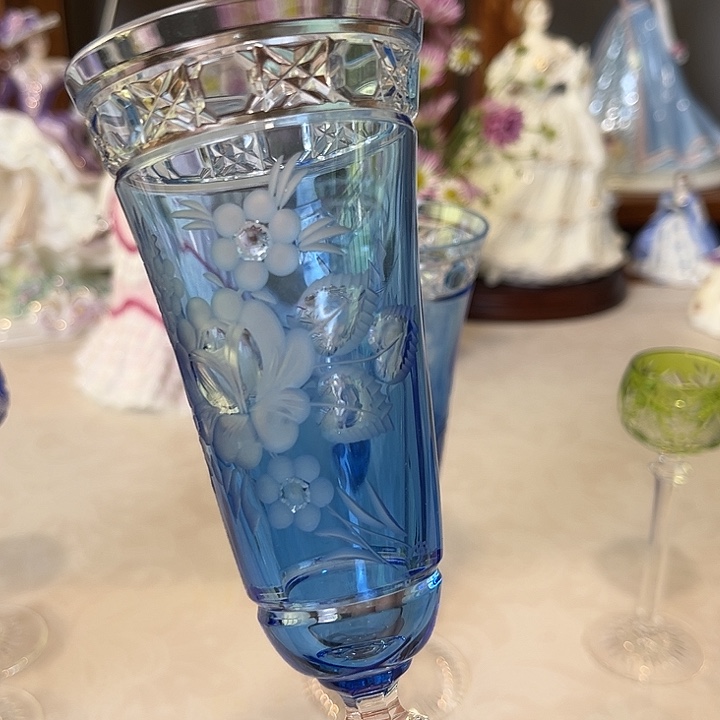 杯欧洲中古瓷器摆件梅森