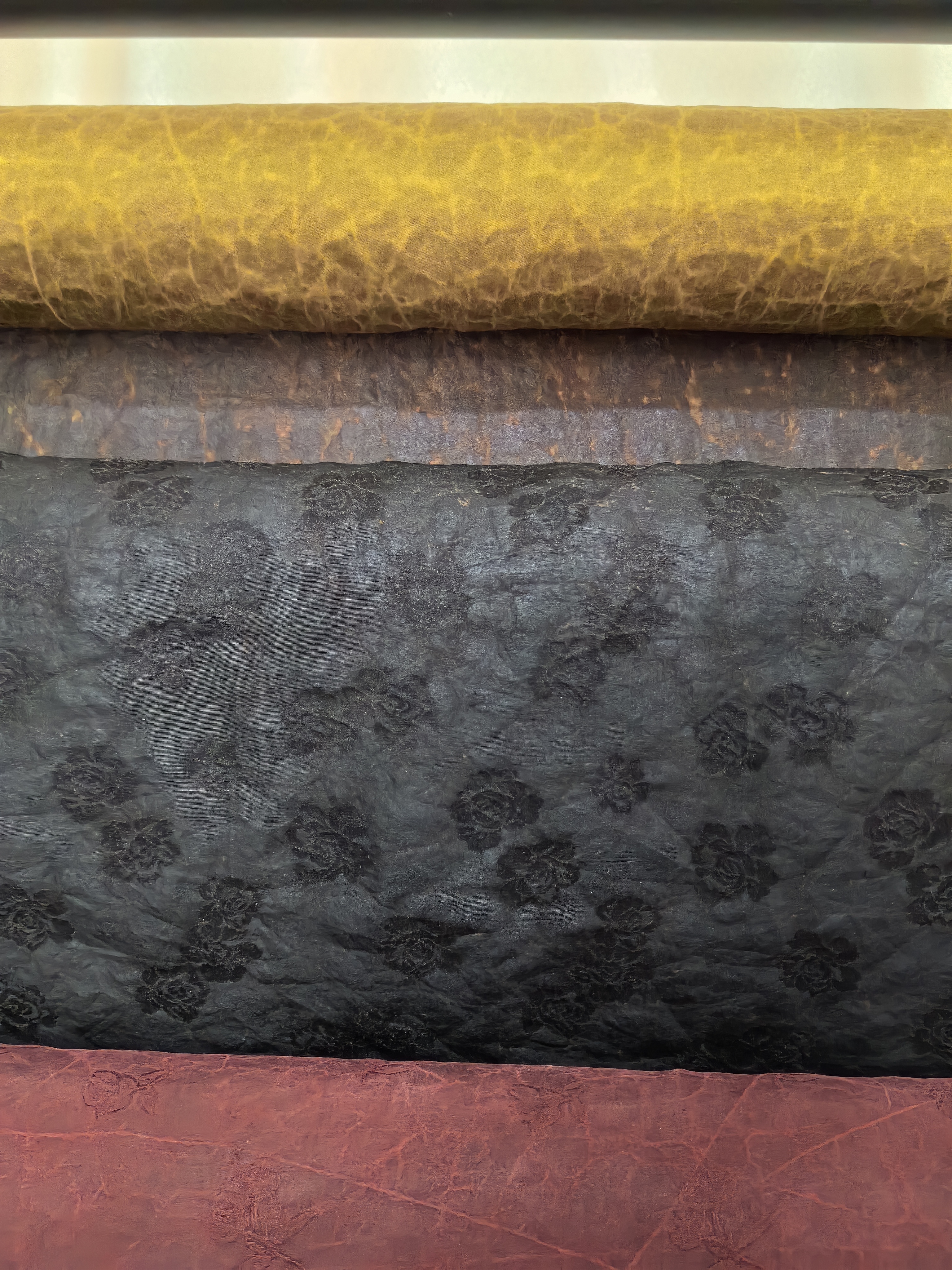 桑蚕丝香云纱布料可定制服装一经裁剪不支持7天无理由退换