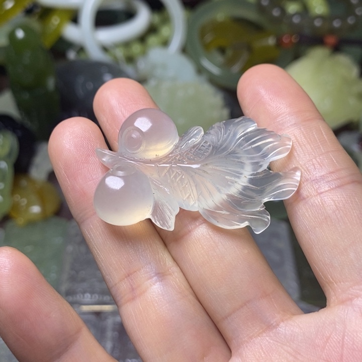 岫玉天然岫玉挂件未镶嵌