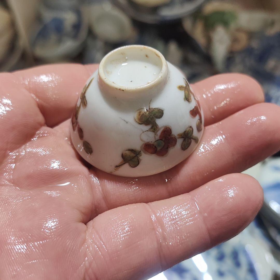 陶瓷手工茶杯摆件