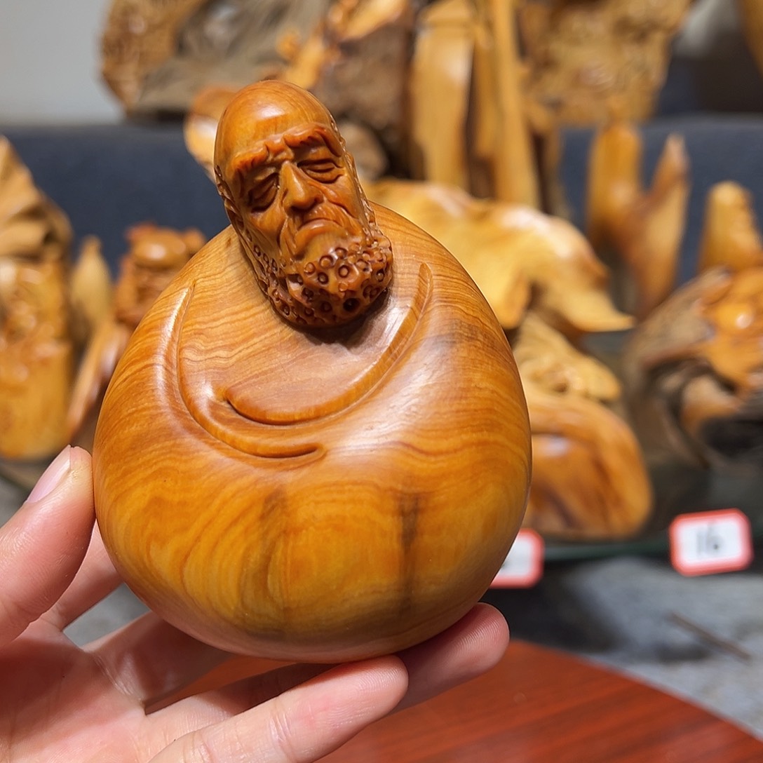 柏木（崖柏）崖柏木手把件摆件