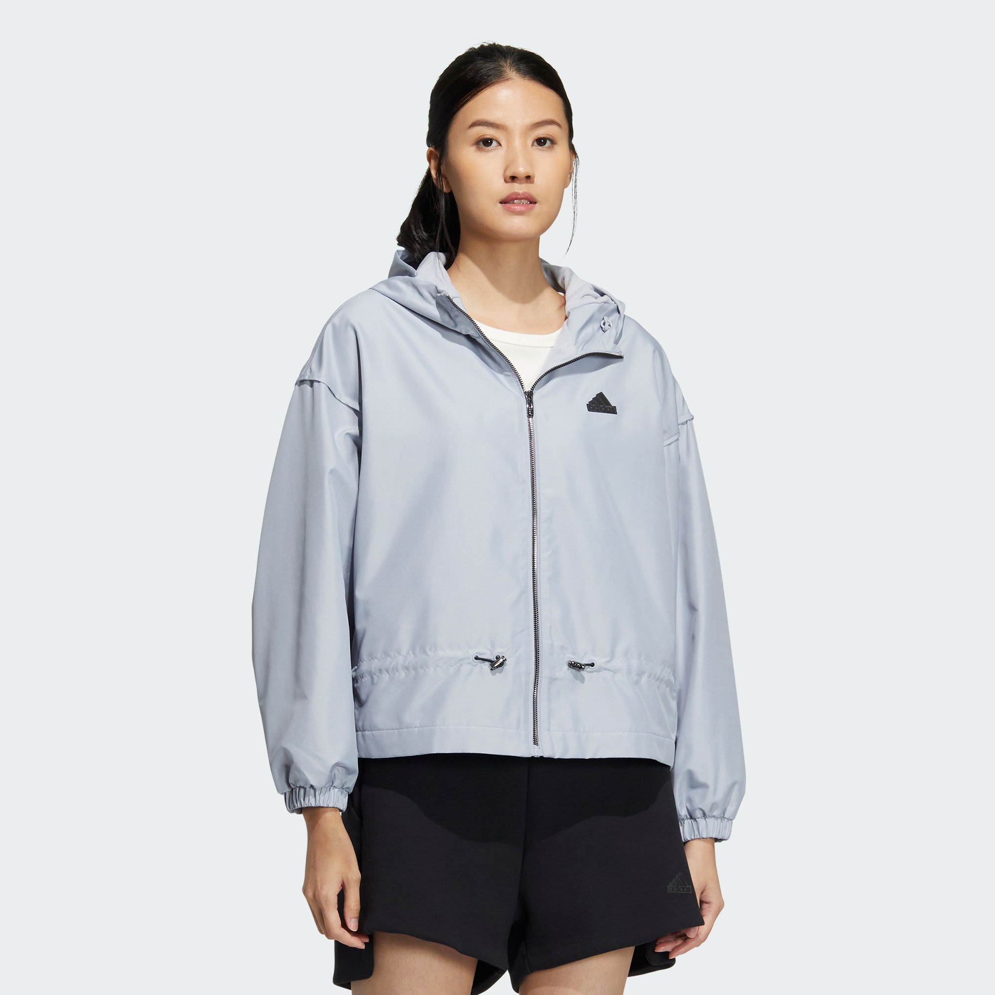 Adidas/阿迪达斯正品TECH WV JKT女子运动休闲连帽夹克外套IZ3167