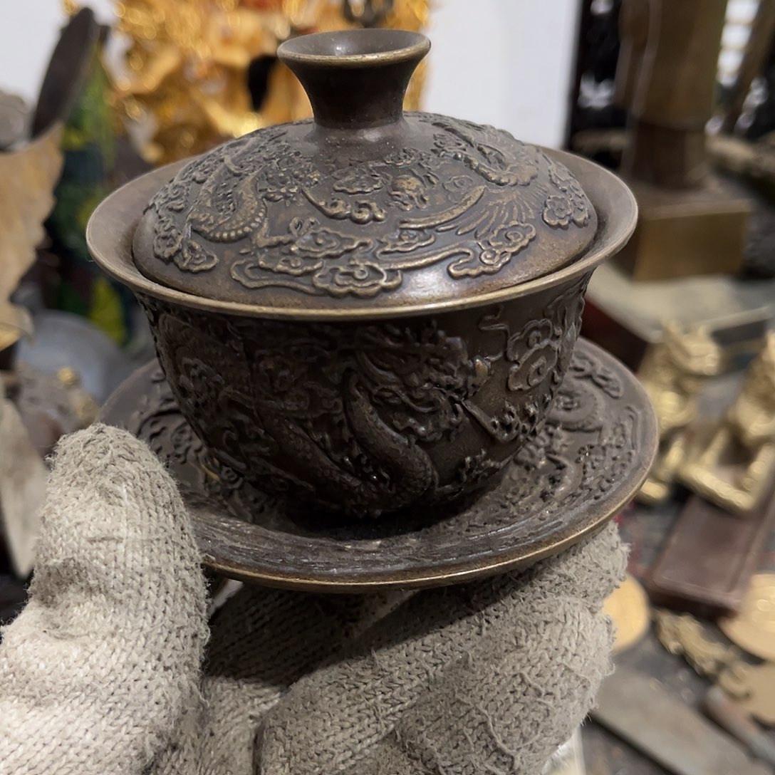 赵***团闪电购铜摆件工艺品