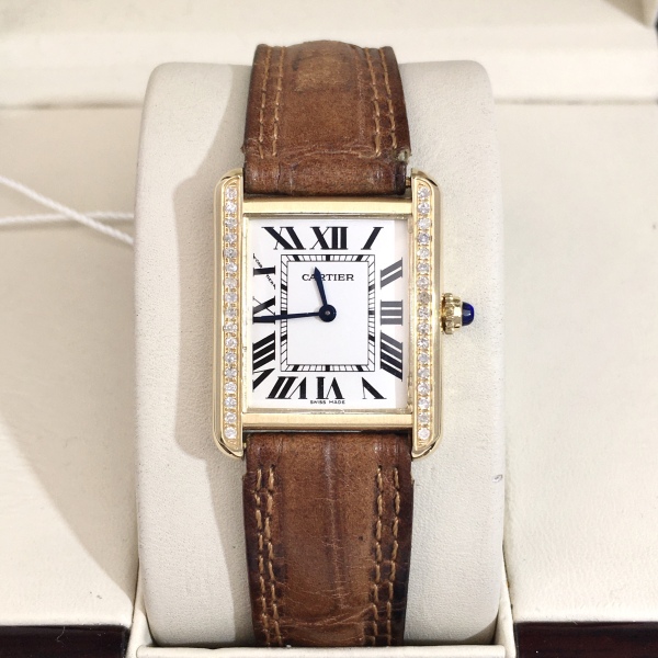 卡地亚/石英表/95新/表径24/S178250122007/250206DY0022