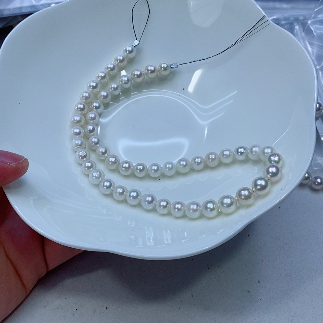 海水珍珠颈饰银S925镶嵌