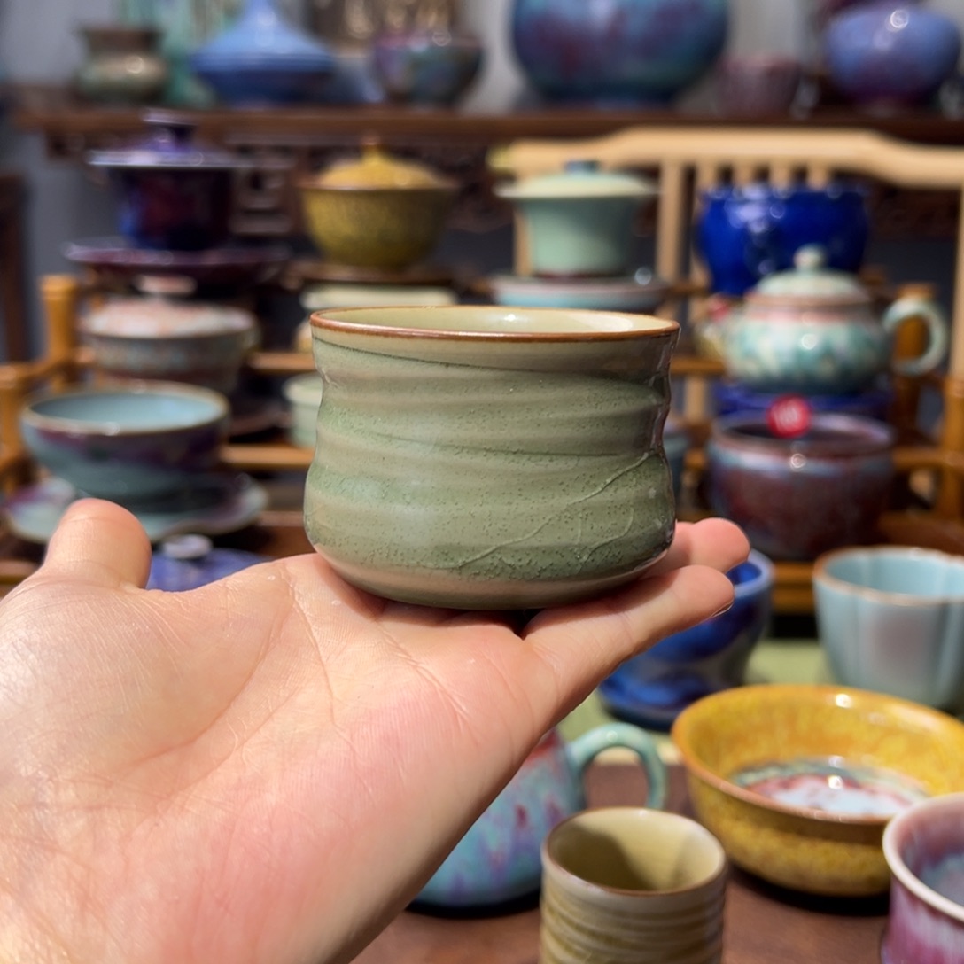 杯钧瓷的制作工艺和