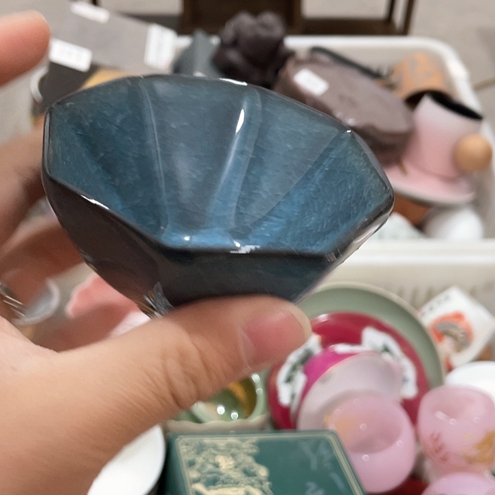 陶瓷茶具全部默认微瑕处理不影响使用完美主义者慎拍！