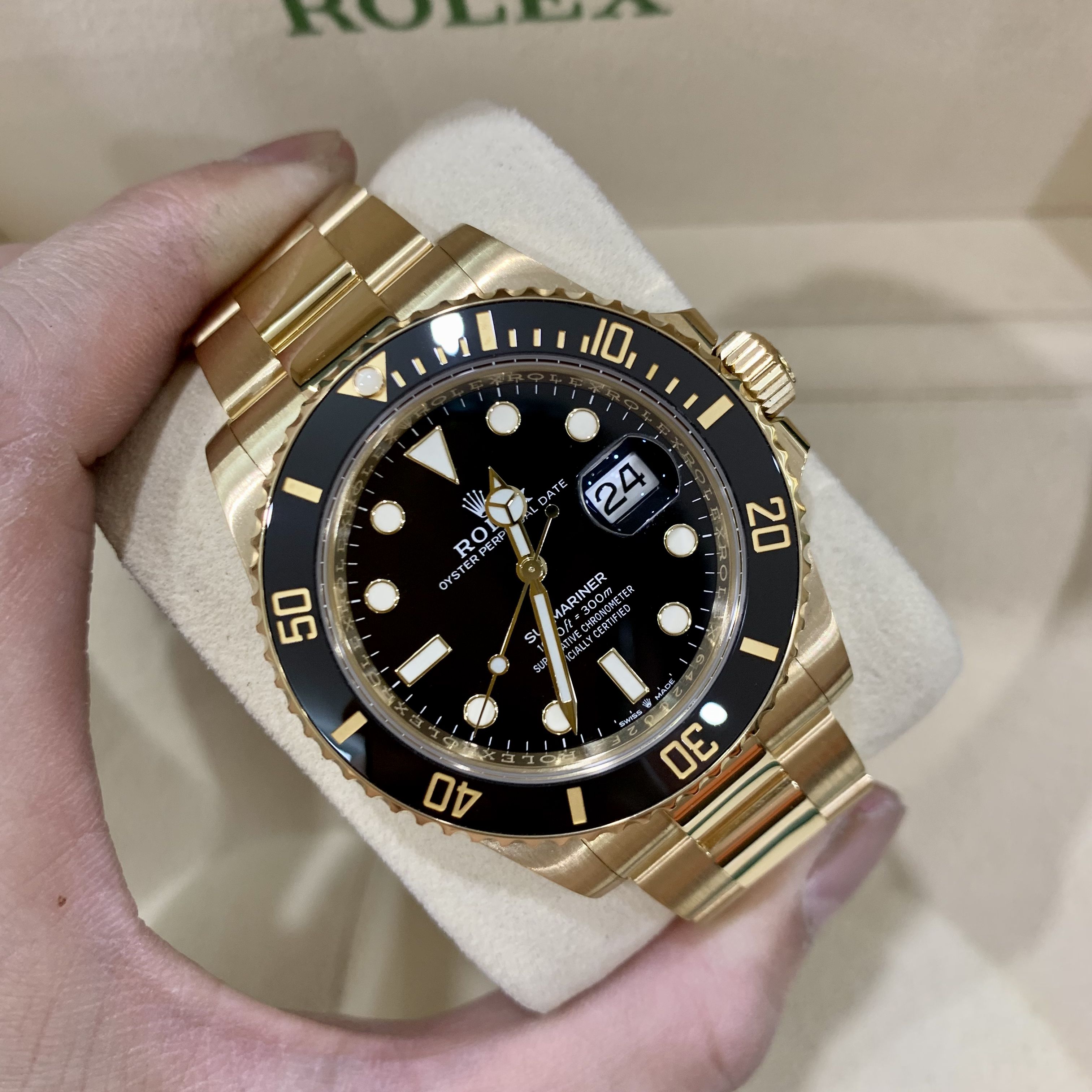 99新 Rolex/劳力士 M126618LN-0002 全金黑 保卡 22年12月7日