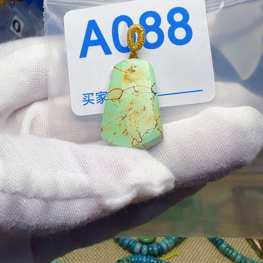 绿松石珠宝奇石未镶嵌