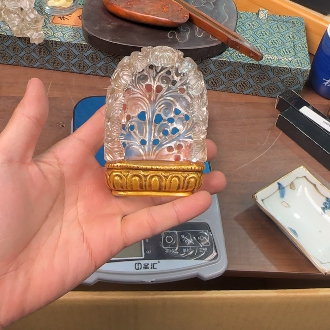 陶瓷孤品单件车里拍