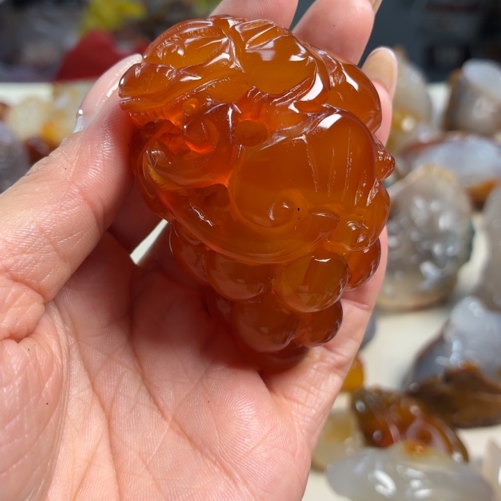 玛瑙/玉髓未镶嵌吊坠(不含链)