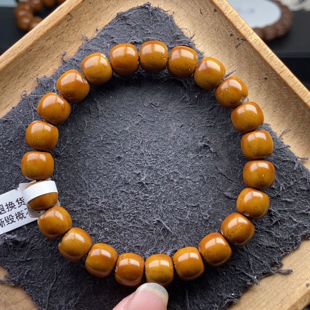 紫金鼠手串10mm近实心天花板黄金甲精工