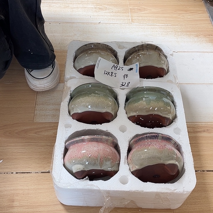 粗陶多肉花盆微瑕925