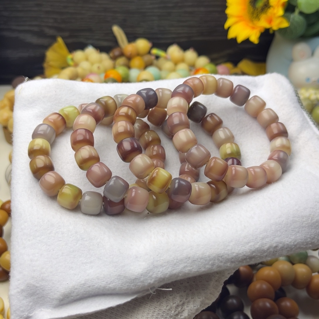 吊坠菩提根/象牙果正桶紫美人通货一串12mm