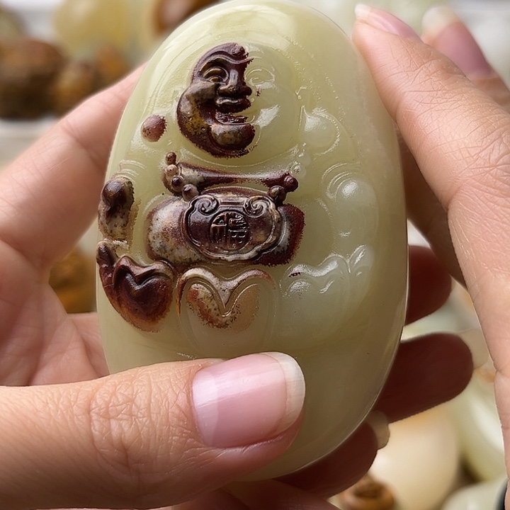 石材古青石不退换佛