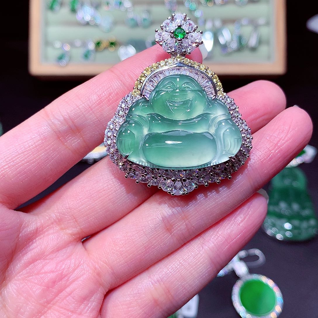 【闪购商品】翡翠吊坠(不含链)未镶嵌