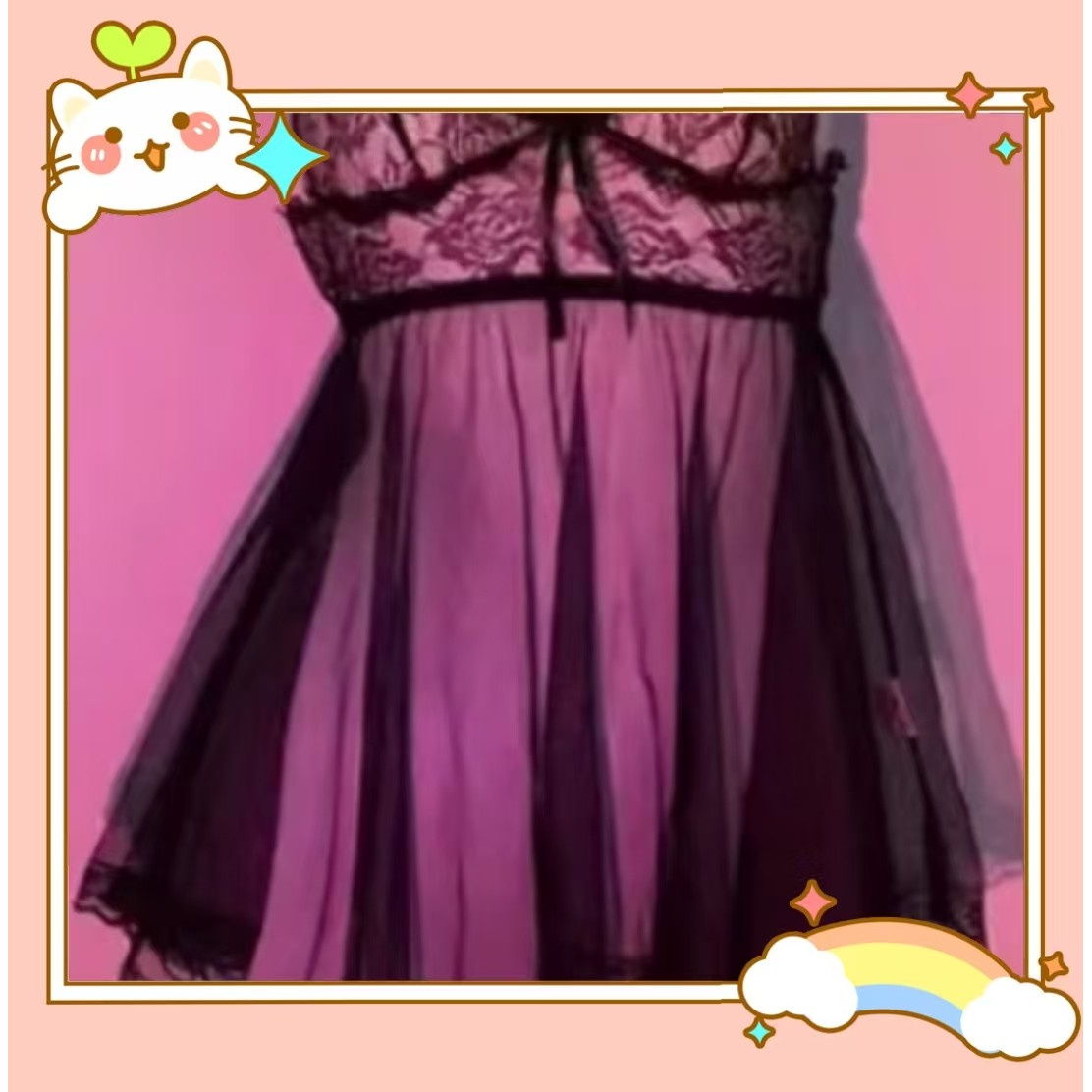 高品质cos女装睡衣睡裙轻奢舒适睡衣裙1139