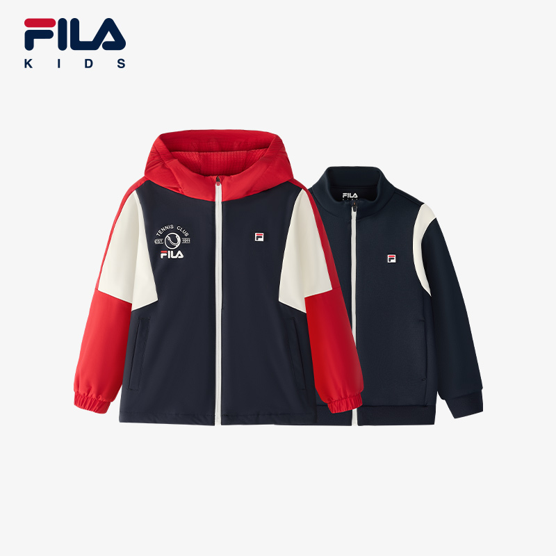 【斐护防脏科技】斐乐儿童套装男童春季休闲上衣外套K11B513707F