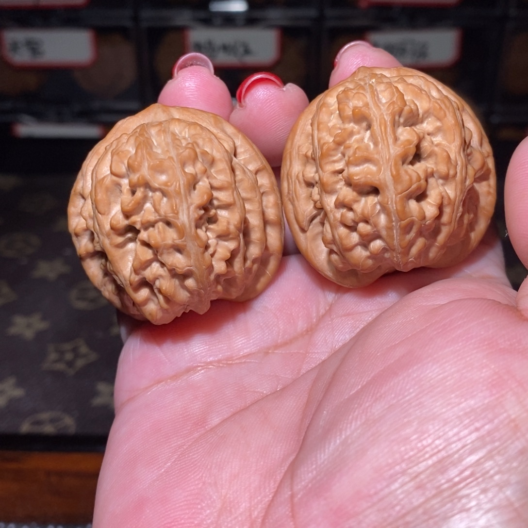 文玩核桃把件39三阳谷