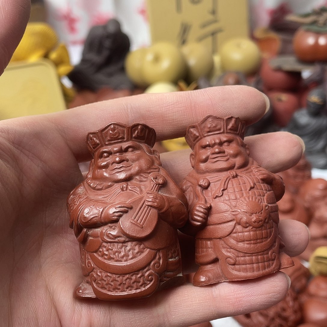 紫砂茶宠紫砂瑕疵