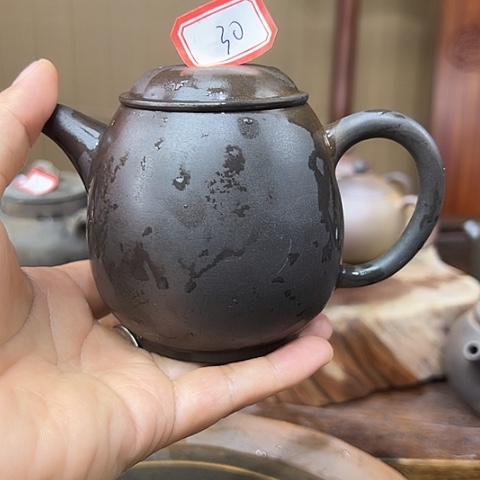 戬谷龙兴坭兴陶柴壶30