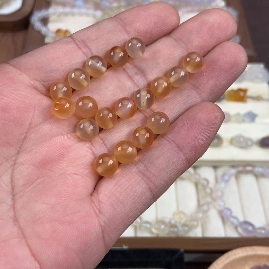 1***2玛瑙/玉髓未镶嵌手链12