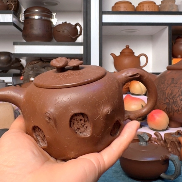 平***子茶壶紫砂宜兴紫砂工艺美术