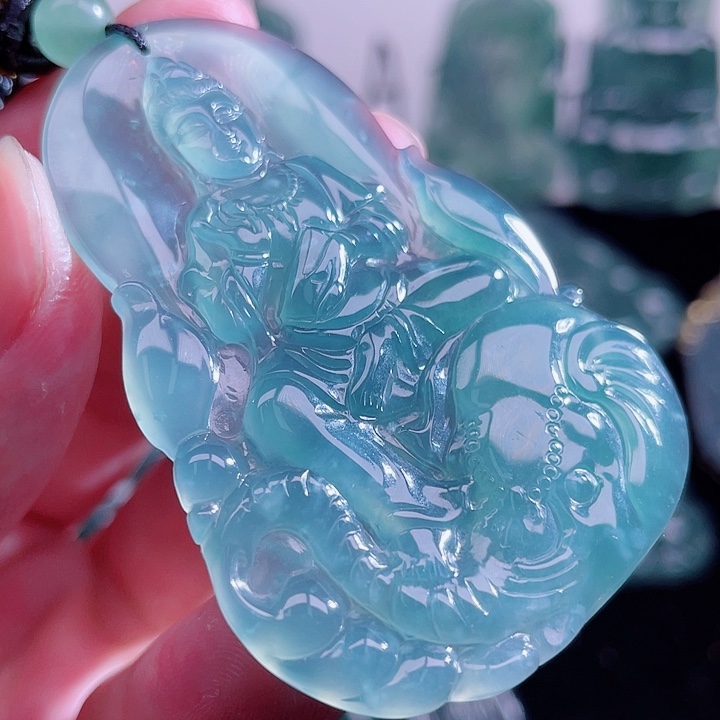 翡翠未镶嵌颈饰00000000000