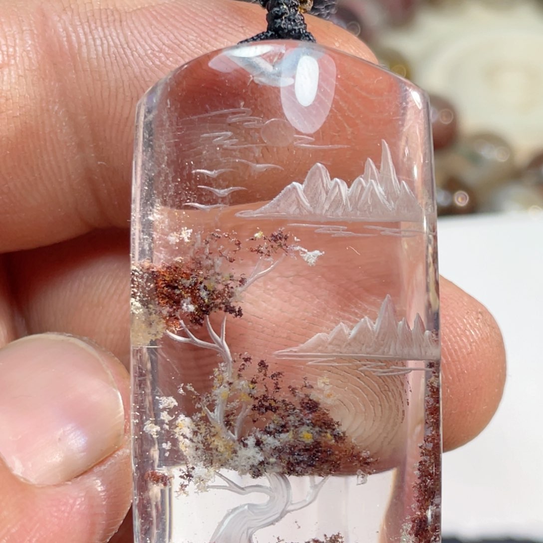 水晶吊坠(不含链)未镶嵌家**北