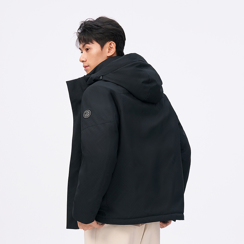 波司登2025男士新款90绒经典休闲百搭羽绒服冬季加厚保暖连帽外套