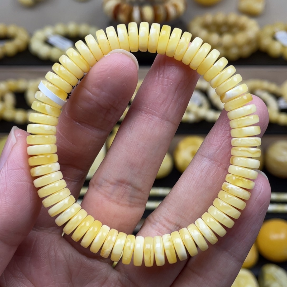 琥珀裸石未镶嵌琥珀蜜蜡