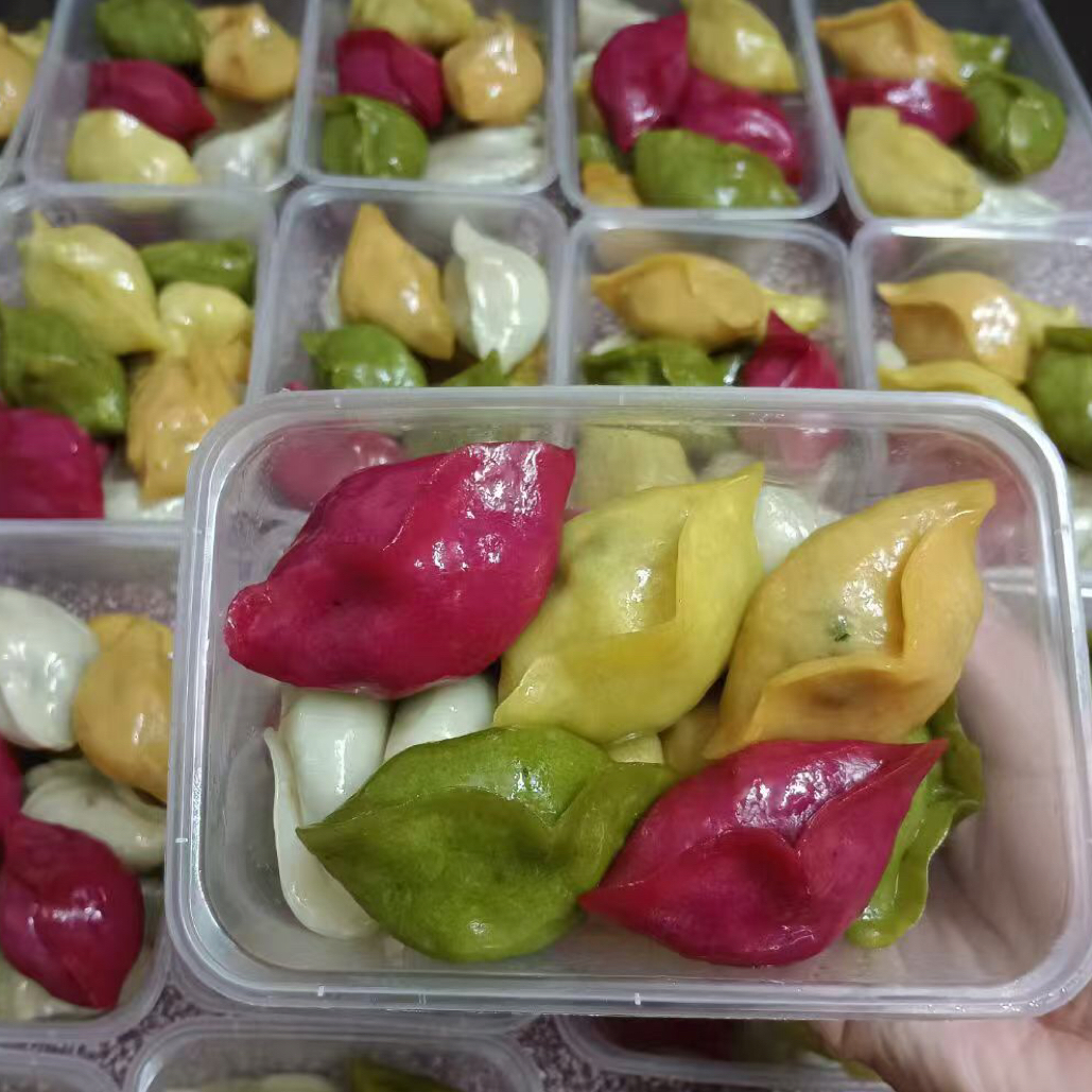 顺丰包邮 潮汕陆丰特产冬至饺子新鲜材料制作口感美味 海鲜制品等