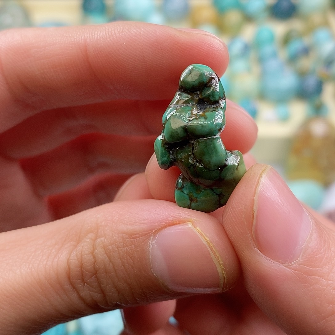 绿松石珠宝奇石未镶嵌