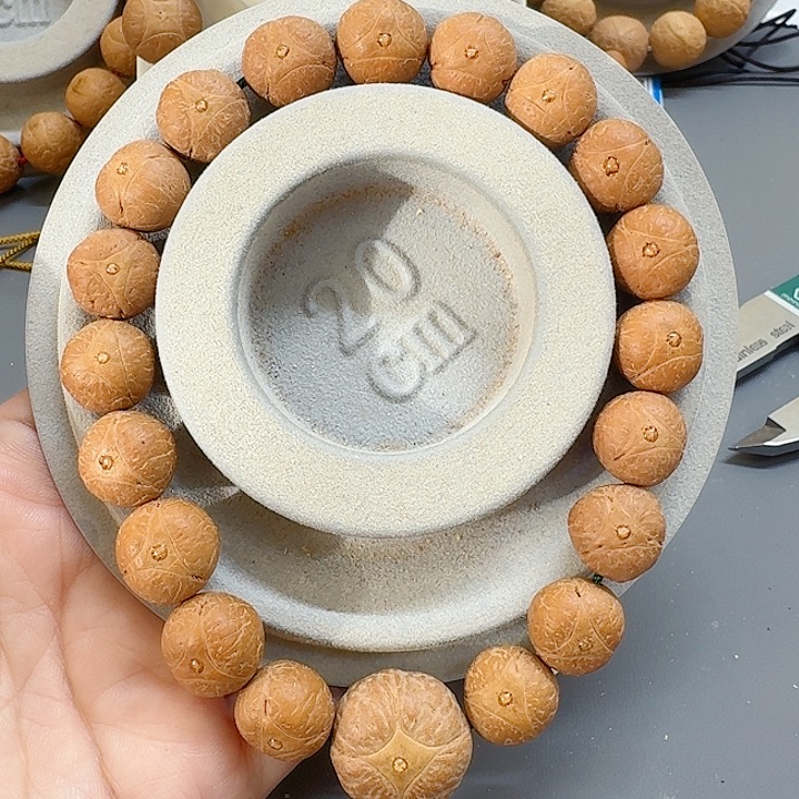 手串凤眼菩提13mm龙眼85@2609