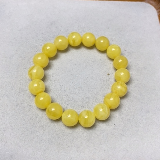 未镶嵌蜜蜡裸石手串