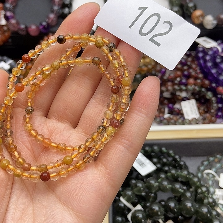 水晶手链未镶嵌手串