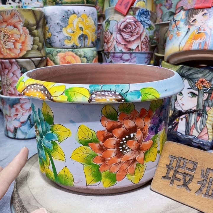 景德镇艺术手绘作品