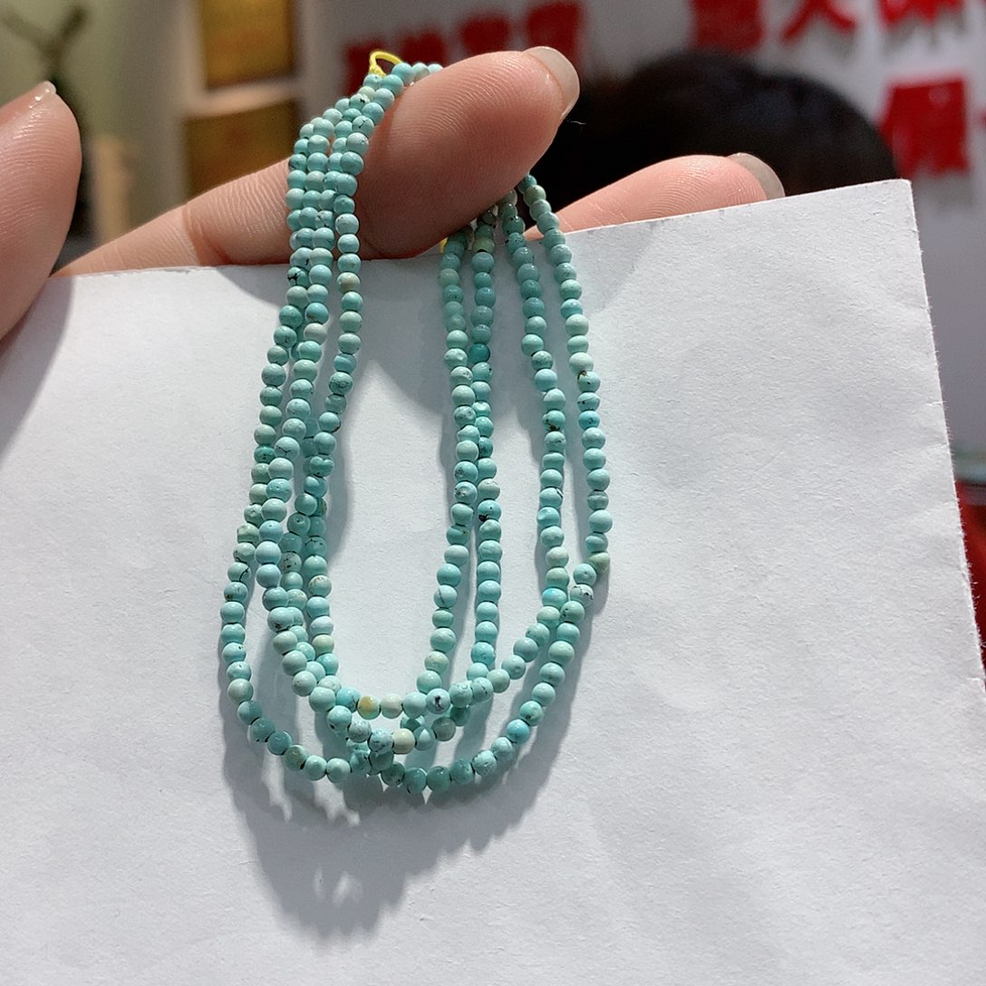 绿松石长链未镶嵌