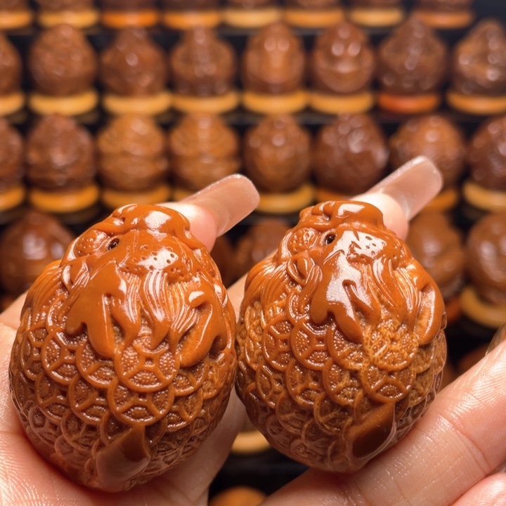 橄榄核把件橄榄雕刻