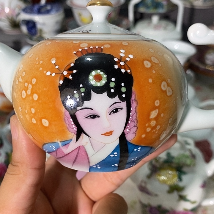 摆件景德镇陶瓷主人杯2344