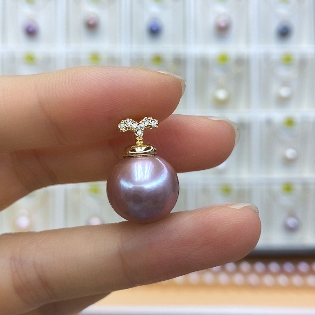 淡水珍珠合金吊坠(赠链)