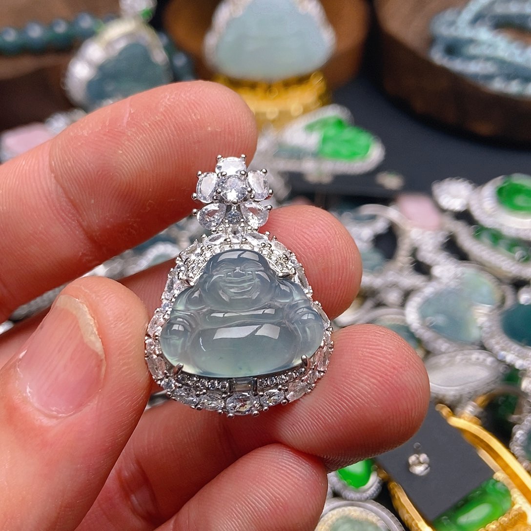 翡翠吊坠(不含链)未镶嵌548吊坠