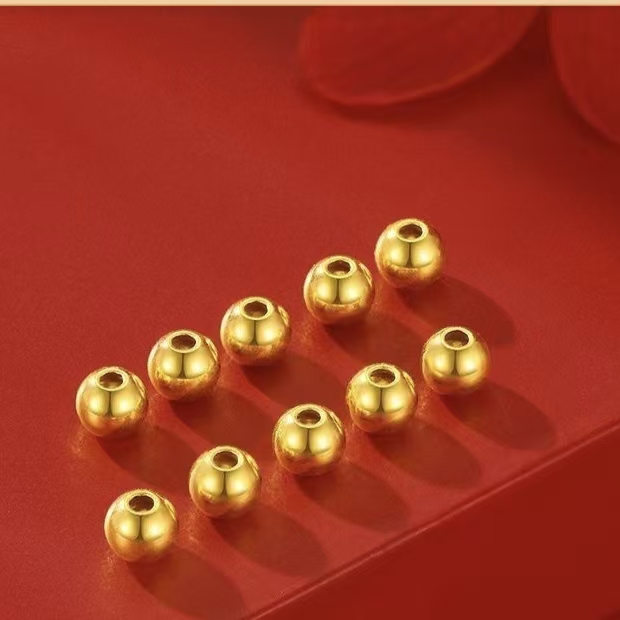 【苏苏严选】足金999圆珠吊坠多样性发其一