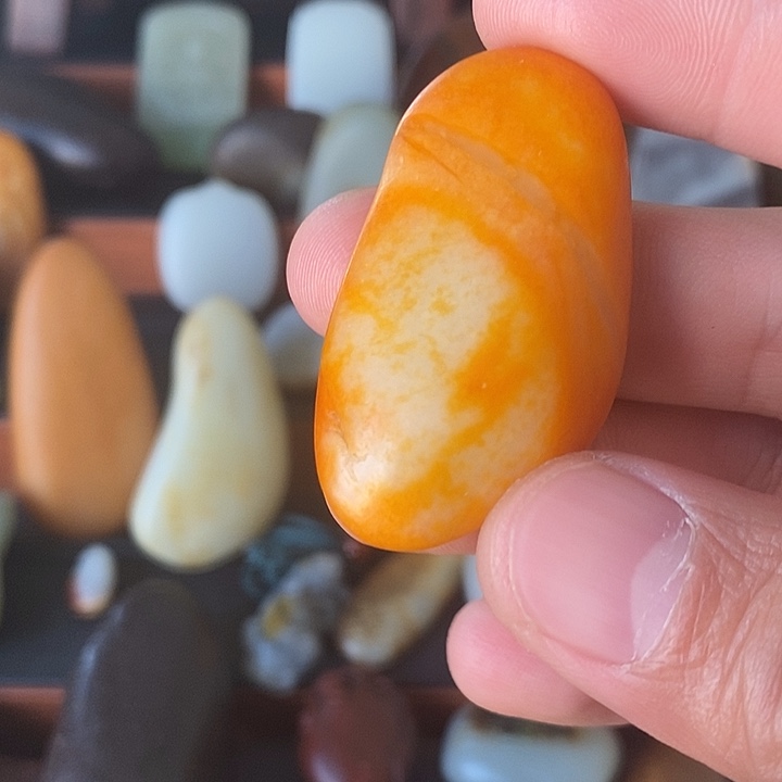 山***岭和田玉未镶嵌颈饰