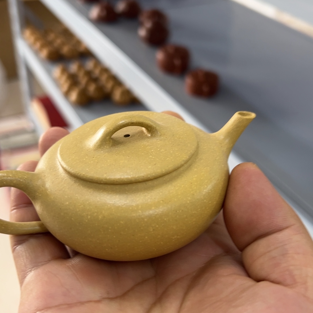 茶壶紫砂全手制作